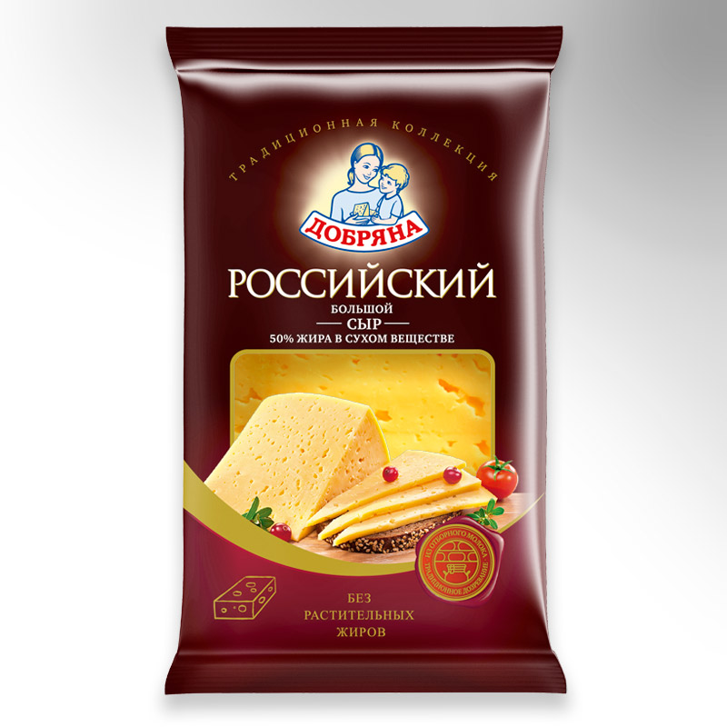 «Добряна» - популярна торгова марка українських сирів, що заслужила за 10 років присутності на ринку любов і довіру споживачів Москви і Росії
